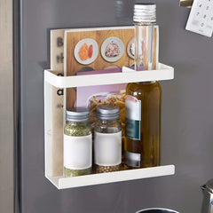 Magnetic Absorption Refrigerator Side Shelf Baggie Receive Rack