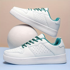 Men's Block Low Top Skate Shoes Casual Outdoor Breathable Sneakers