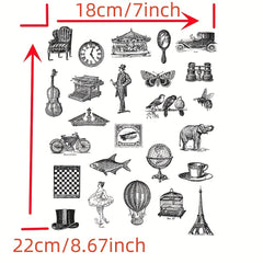 1pc Ancient Stamps Scrapbooking Paper Craft Punch Art Die
