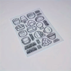 Kitchen Series Clear Stamp for DIY Scrapbook Decoration