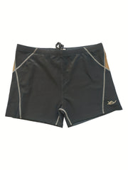 Men's Boxer Swimming Trunks, High Stretch Swimwear for Beach Pool