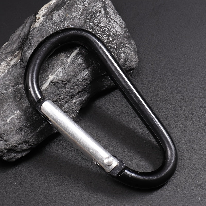 Aluminum Climbing Hook D Carabiner for Camping Hammocks 2.5"
