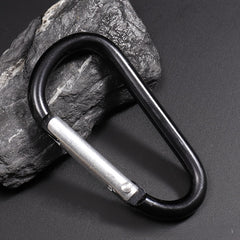 Aluminum Climbing Hook D Carabiner for Camping Hammocks 2.5"