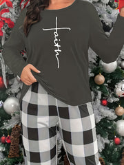 Women's Long Sleeve Crew Neck Top