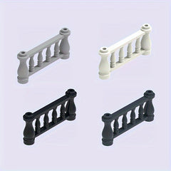 4pcs Building Block Farm Garden 1X4X2 Railing Fence DIY Animal Scene Play