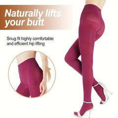 Slimming Leg Compression Pantyhose, Size Up for 8-15mmHg Support