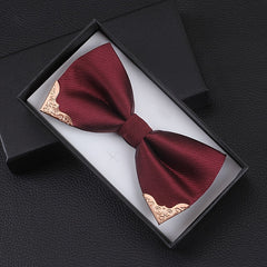 Women's Bow Metal Decor Solid Polyester Bow Tie Party Supplies