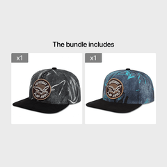 Eagle Wings Flying Pattern Men's Hip hop Snapback Hat