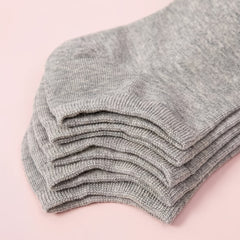 5 Pairs Soft & Lightweight Low Cut Ankle Socks Women's Hosiery