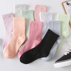 Women's Mixed Mid Tube Socks 10 Pairs