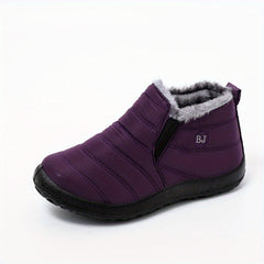 Women's Waterproof Fleece Ankle Boots