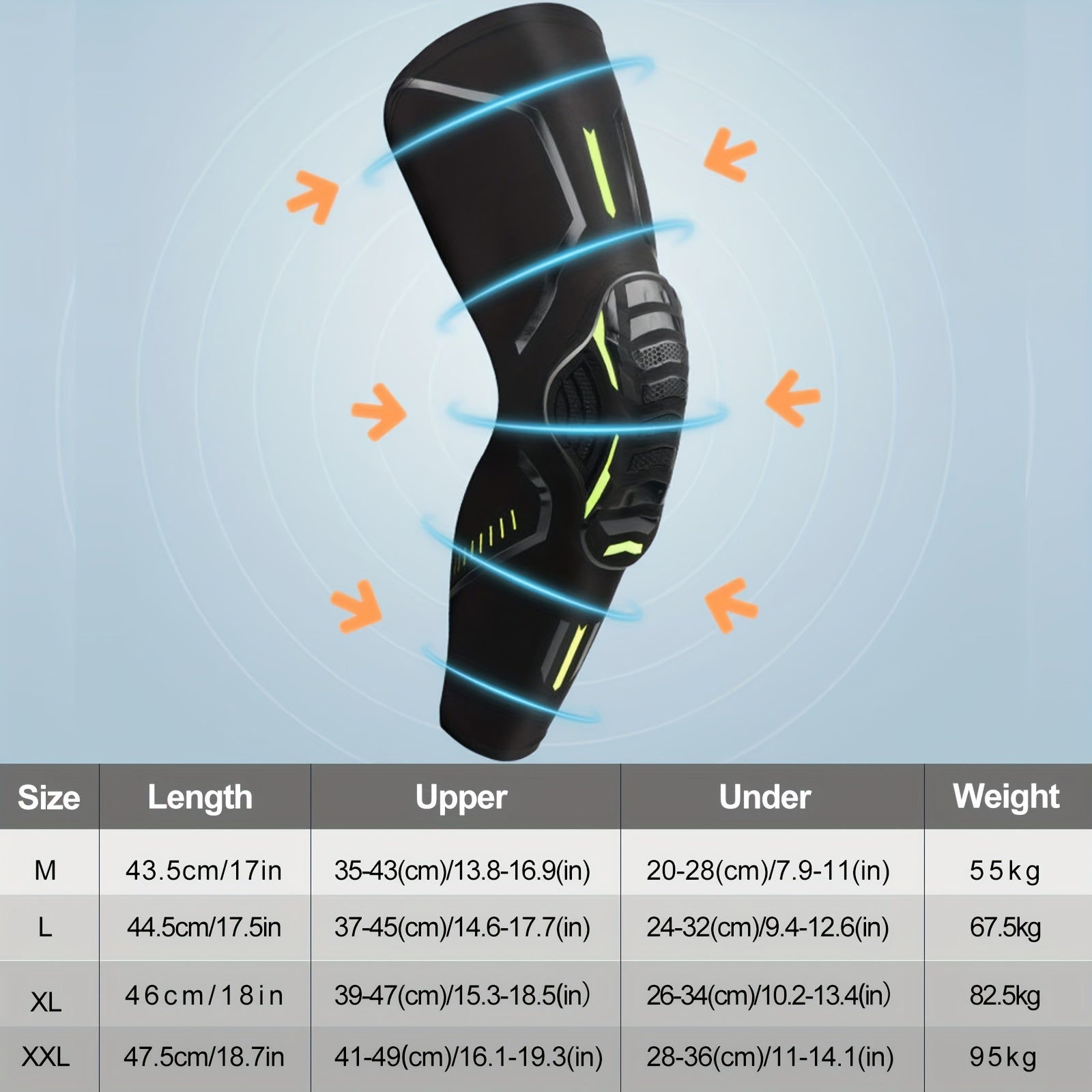 Honeycomb Knee Pad Support for Sports Running Basketball Dance