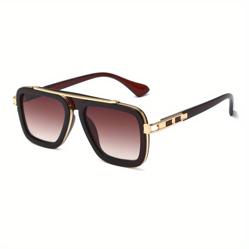 Men's Square Frame Sunglasses UV Protection for Cycling