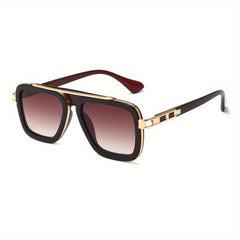 Men's Square Frame Sunglasses UV Protection for Cycling