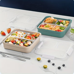 Large Capacity Leakproof Lunch Box for Students & Outdoor Activities