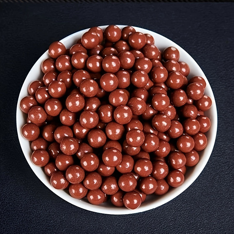 9mm Brown Clay Balls for Slingshot, 100-500pcs