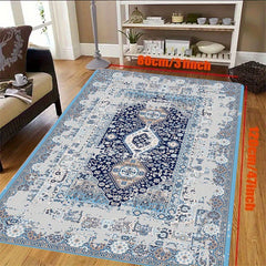 Vintage Boho Area Rugs Persian Floor Mat for Living Room Bedroom Kitchen Rug