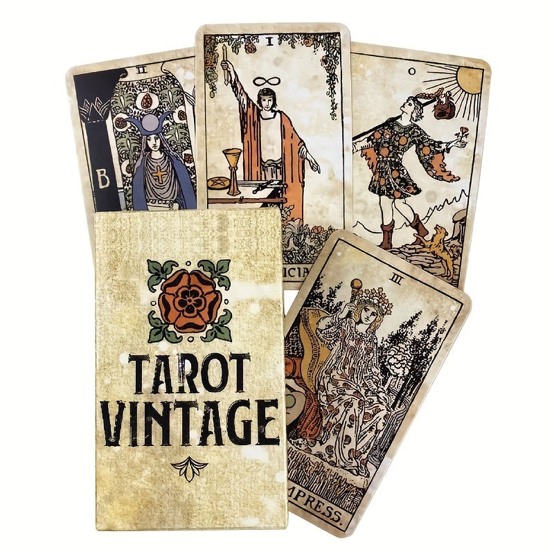 Vintage Classic Tarot Cards For Beginners - Desk Toy or Board Game