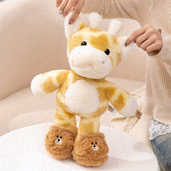 53in Cute Deer Plush Toy Perfect for Girls' Birthday or Home Decor