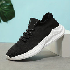Men's Lightweight Knitted Casual Shoes for Traveling Hiking