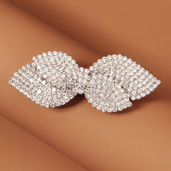 Rhinestone Bow Hair Clip Wedding Bridal Jewelry Hair Accessories
