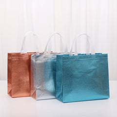 4pcs Non-woven Laminated Gift Bags for Holidays & Events