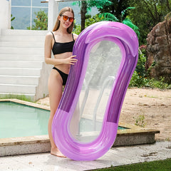 Green Adult Floating Recliner Swimming Float with Headrest