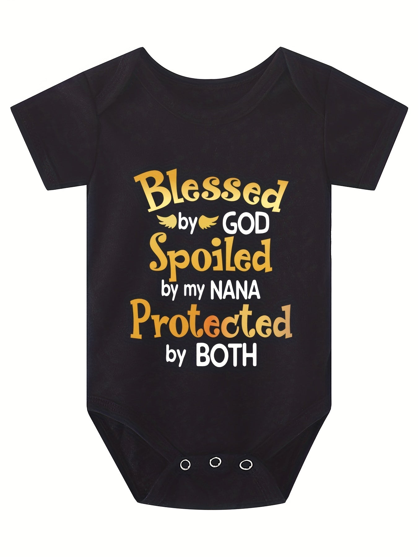 Casual I'm Not Spoiled My Grandpa Just Love Me Onesie for Baby Boys and Girls