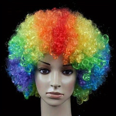 Fluffy African Style Wig Heat Resistant Synthetic For Men And Women