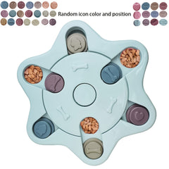 Interactive Dog Puzzle Toy Slow Feeder Non Slip Training & Entertainment