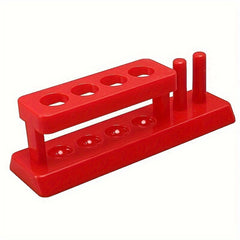 4pcs Test Tube Stopper & Holder Set For Science Chemistry Experiment