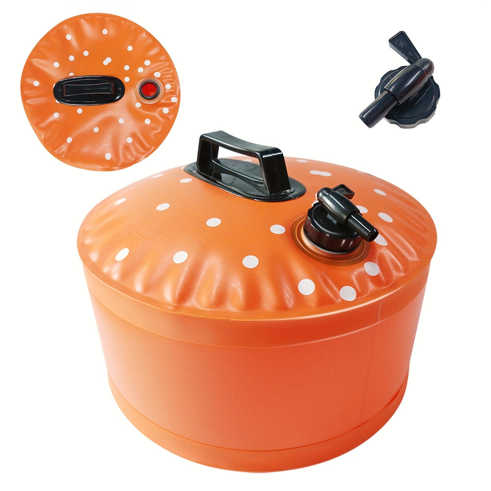 15L Collapsible Water Storage Jug Portable Leakproof Tank