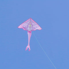 Mermaid Kite With 91.44m Handle Line for Beach Park Yard