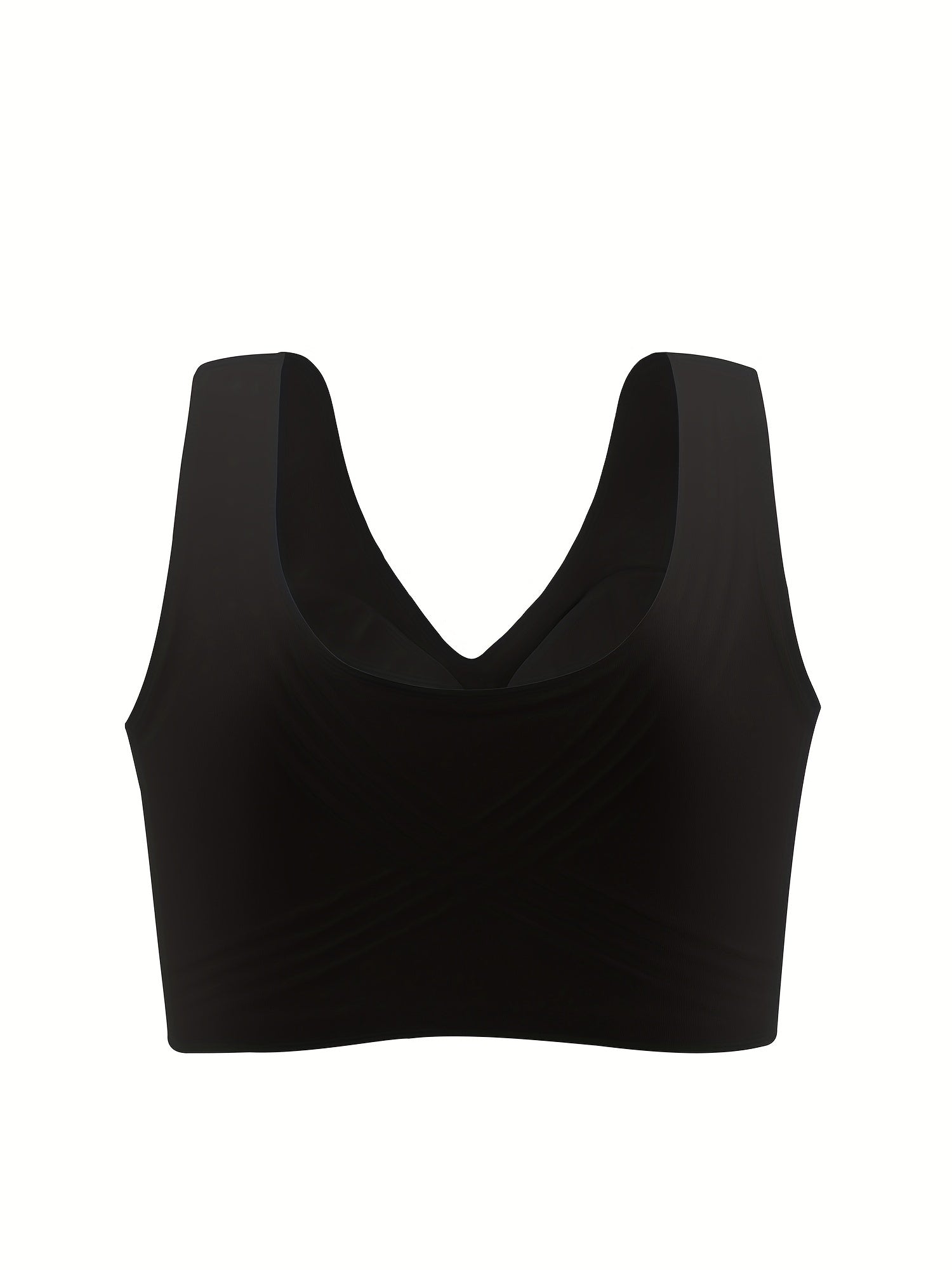 Plus Size Seamless Wireless Yoga Fitness Bra
