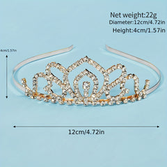 Sparkling Rhinestone Headband Tiara for Girls Women