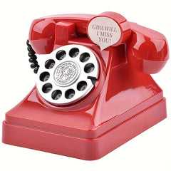 Vintage Telephone Piggy Bank for Boys and Girls