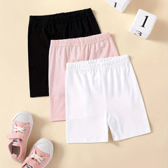 Toddler Girls Elastic Waist Safety Shorts Leggings Under Skirt Dress