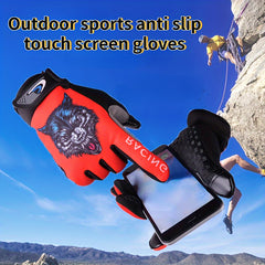 Breathable Anti Slip Cycling Gloves Full Finger Mountaineering Gloves