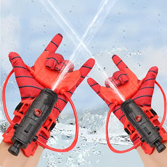 Spider Gloves & Water Gun Set for Outdoor Fun! Great Gift Idea for Halloween & C