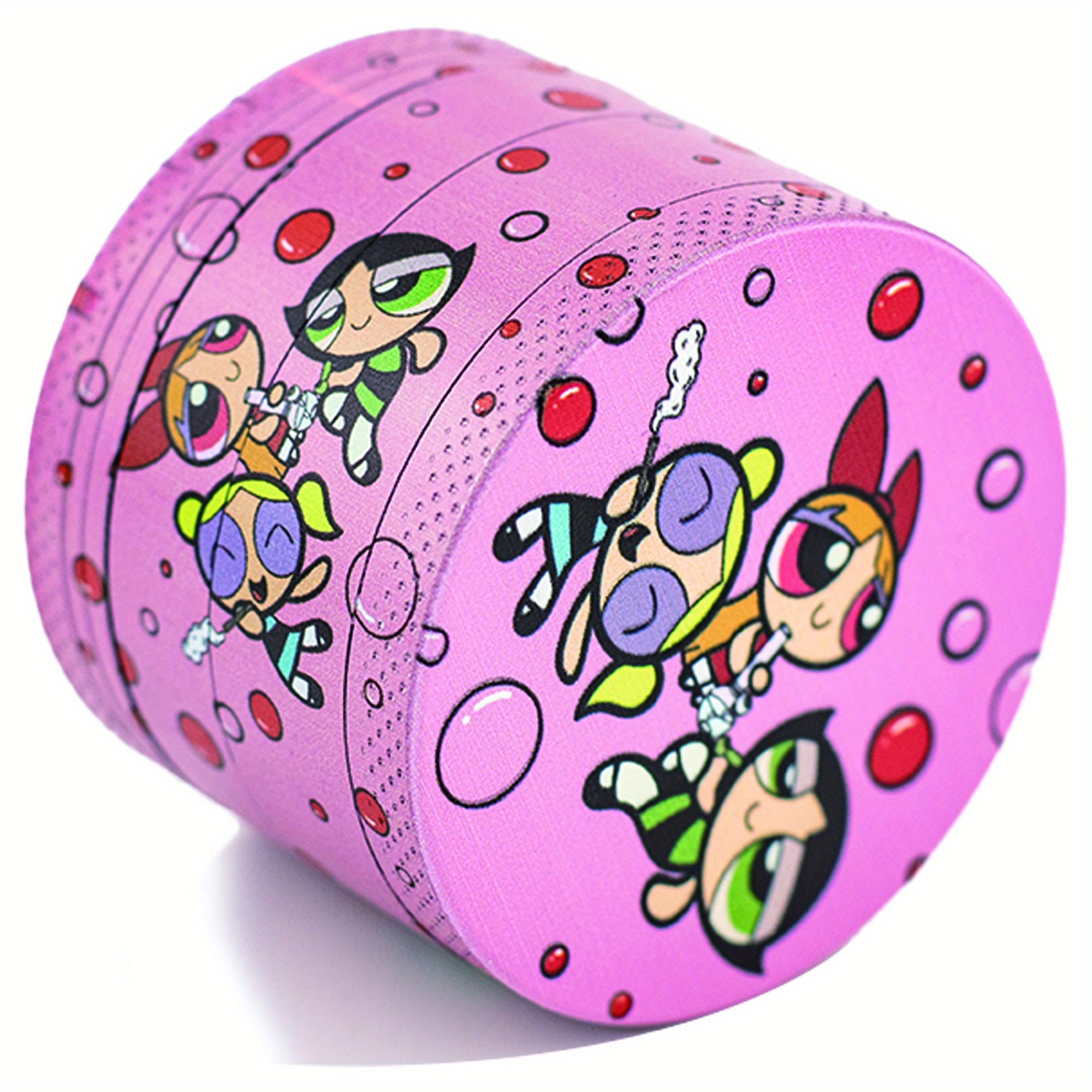 Cartoon Spice Grinder 2in Metal Crusher Kitchen Gadget