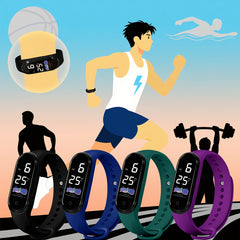 Youth Sports Digital Wristbands Watch