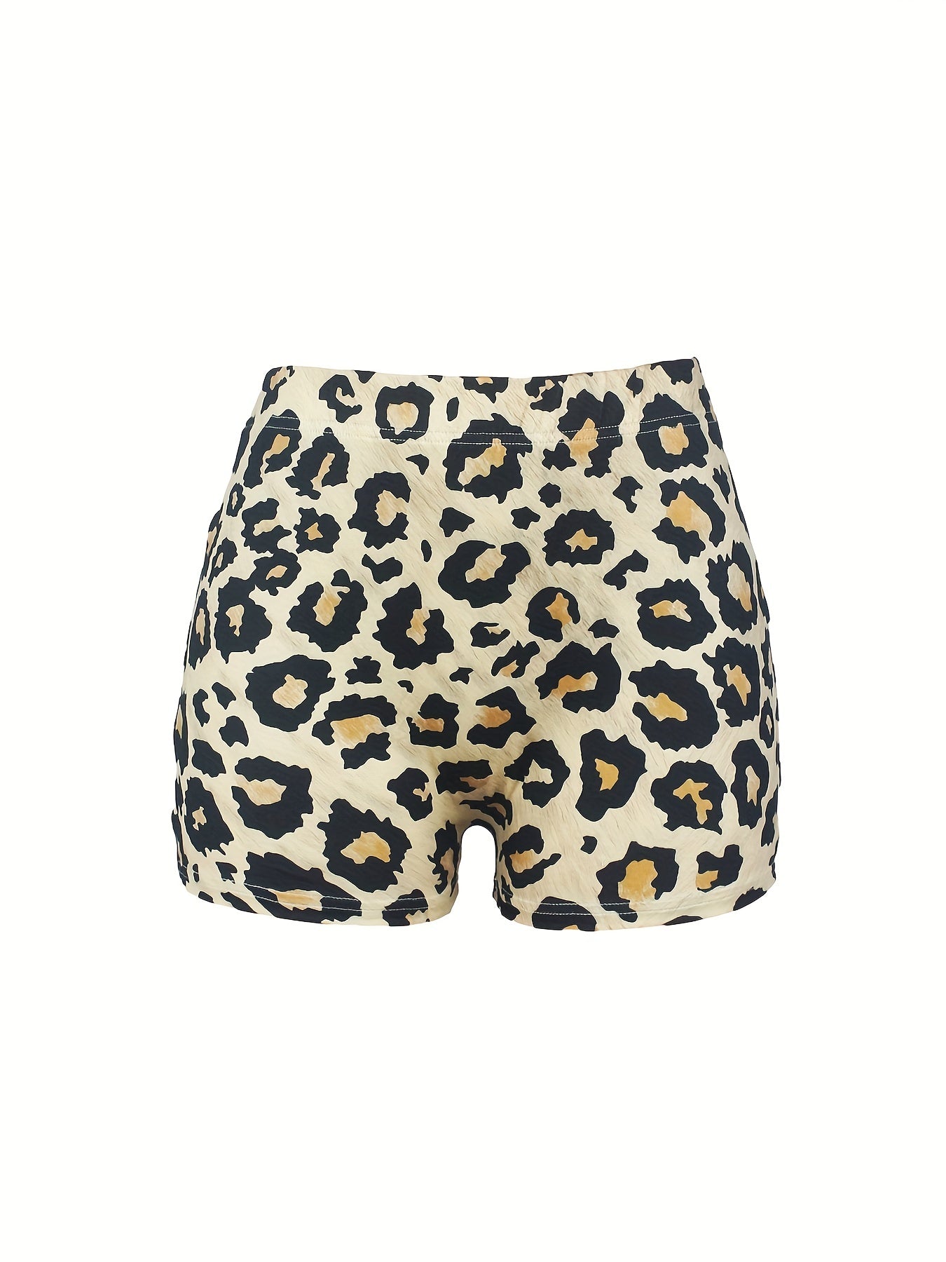 Leopard Print Skinny Leggings Every Stretchy Leggings Women's Clothing