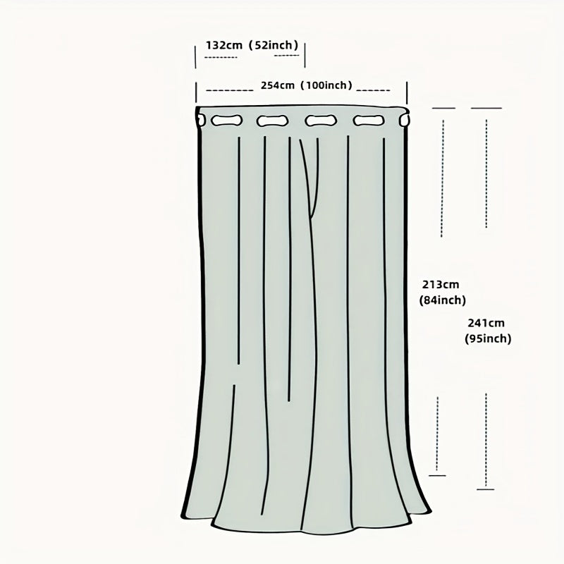 Waterproof Blackout Outdoor Curtains for Privacy and Decor