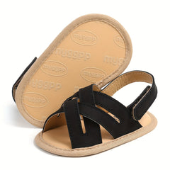 Baby Girls Open Toe Sandals Lightweight Breathable Non-Slip for Spring & Summer