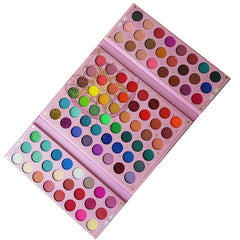 96 Colors Retro Eyeshadow Palette Pearly Matte Finish Magic Card Makeup Gift