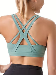 Sports Bra Seamless High Stretch Yoga Fitness Bra