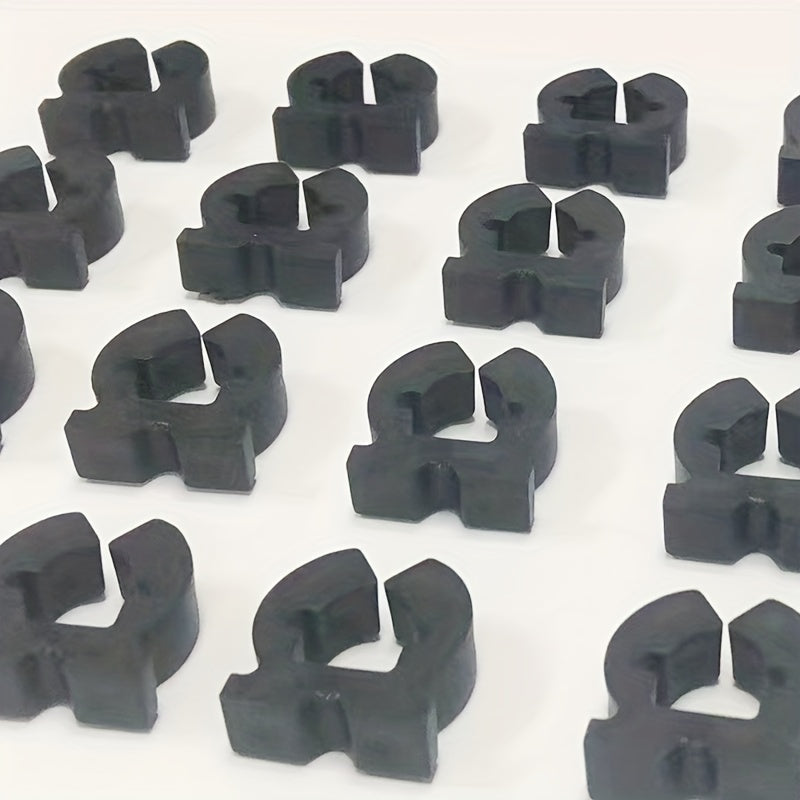 6pcs Pool Cue Clip Wall Mounted Rod Rack Snooker Stick Bracket Holder