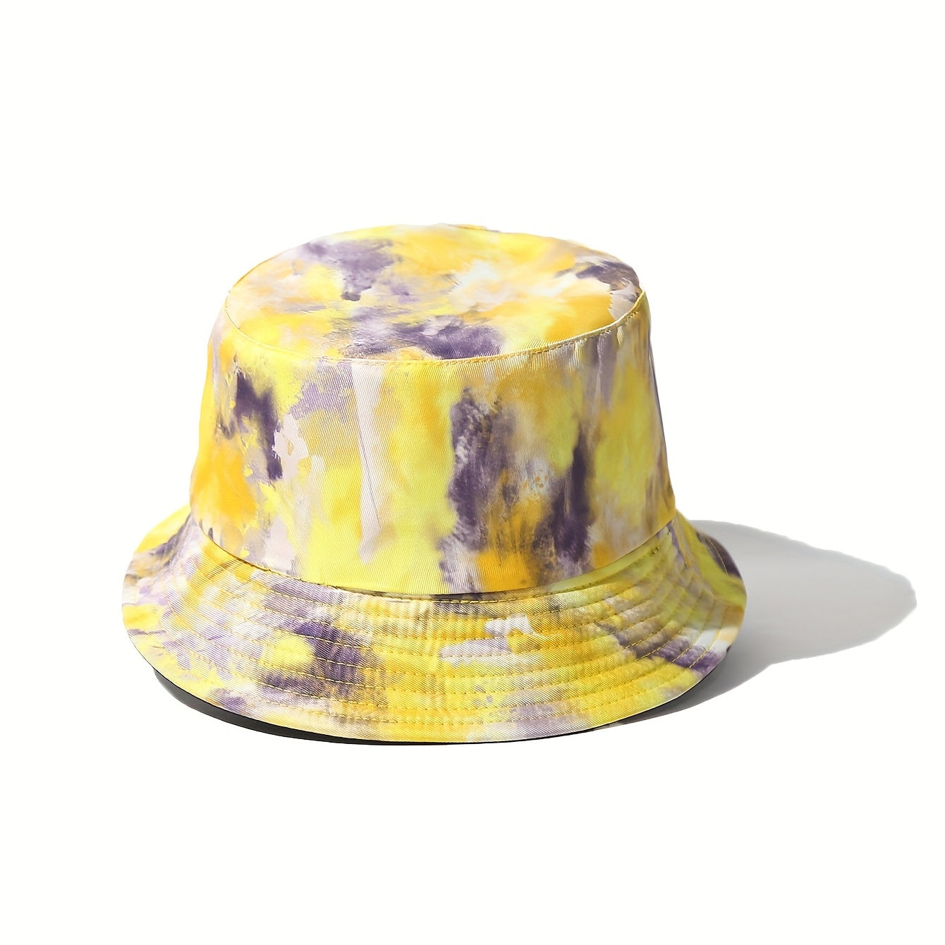 Unisex Abstract Ink Sunshade Bucket Hat Reversible Sun Hat for Outdoor Travel