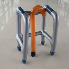Walking Aid Crutches Halloween Christmas Disabled Armrest Props