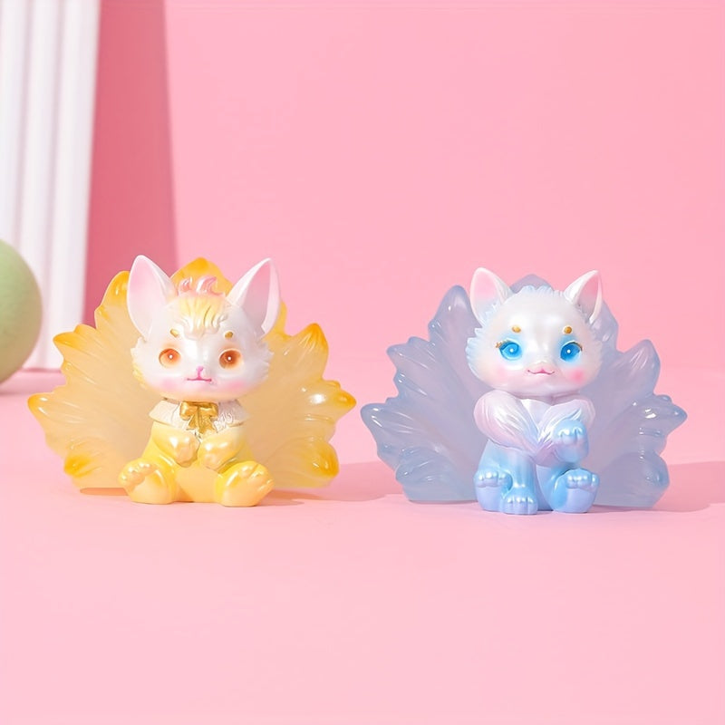 Ancient Fairy Fox Resin Craft Ornament